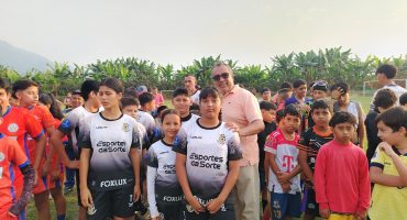 APOYANDO EL DEPORTE DE LA PARROQUIA TELIMBELA Y SUS COMUNIDADES